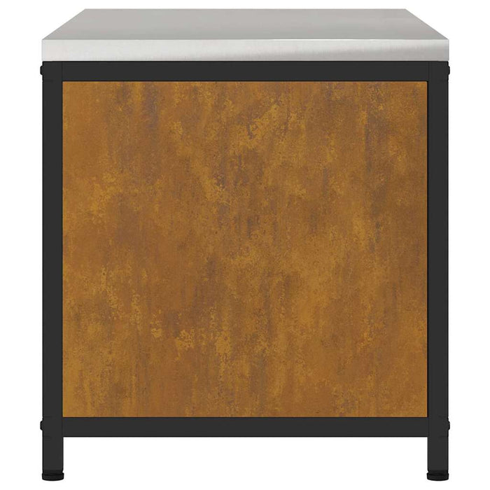 Depozitare pentru bucătărie cu ușă Ruginit 60 x 50 x 92 cm Oțel - WALTI WALTI
