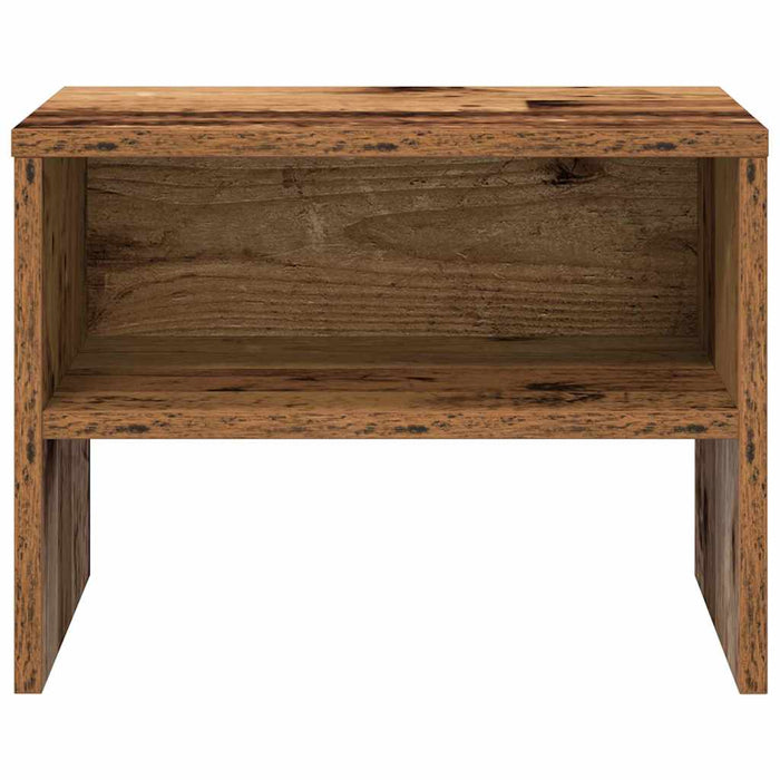 Dulap de noapte Lemn vechi 40 x 40 x 30 cm Lemn compozit - WALTI WALTI