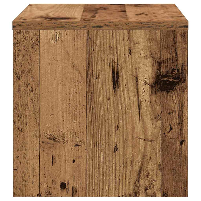 Dulap de noapte Lemn vechi 40 x 40 x 30 cm Lemn compozit - WALTI WALTI