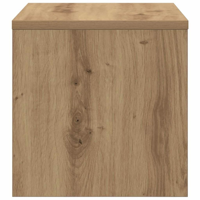 Dulap de noapte stejar artizanal 40 x 40 x 30 cm Lemn compozit - WALTI WALTI