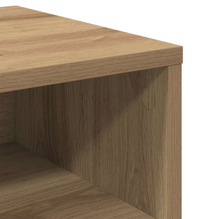 Dulap de noapte 2 pcs stejar artizanal 40 x 40 x 30 cm - WALTI WALTI