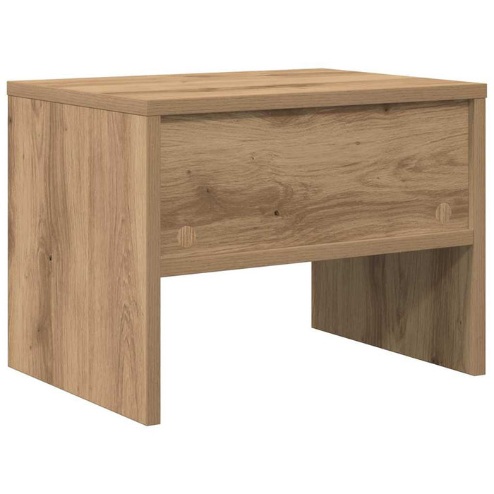 Dulap de noapte 2 pcs stejar artizanal 40 x 40 x 30 cm - WALTI WALTI