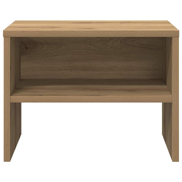 Dulap de noapte 2 pcs stejar artizanal 40 x 40 x 30 cm - WALTI WALTI