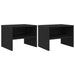 Dulap de noapte 2 pcs Stejar negru 40 x 40 x 30 cm - WALTI WALTI