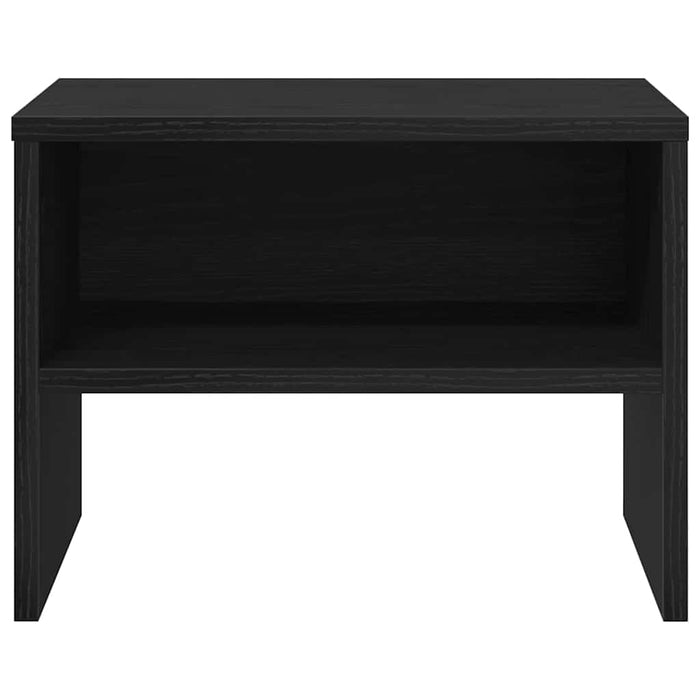 Dulap de noapte 2 pcs Stejar negru 40 x 40 x 30 cm - WALTI WALTI