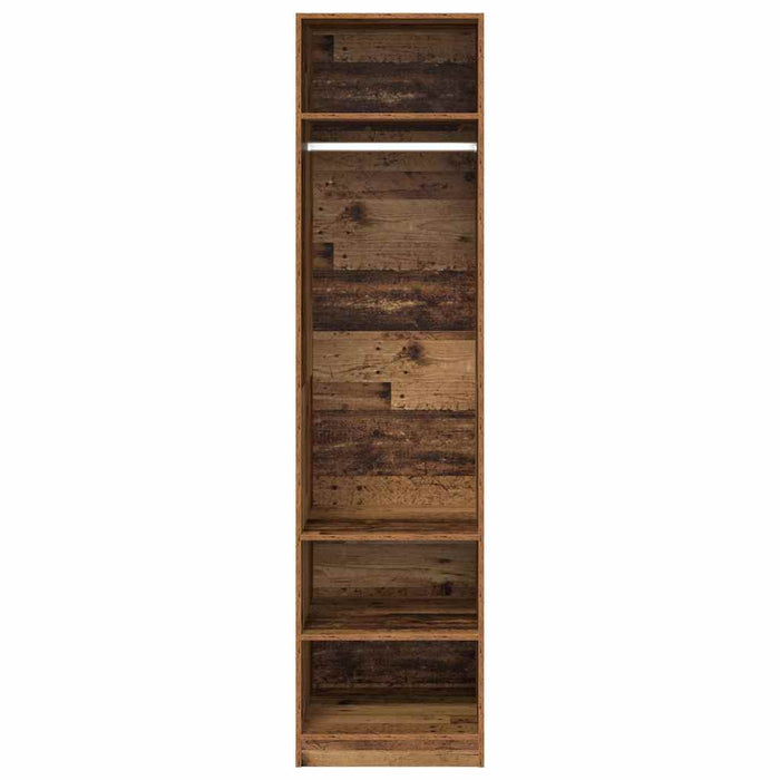 Dulap cu raft Lemn vechi 50 x 50 x 200 cm Lemn compozit - WALTI WALTI