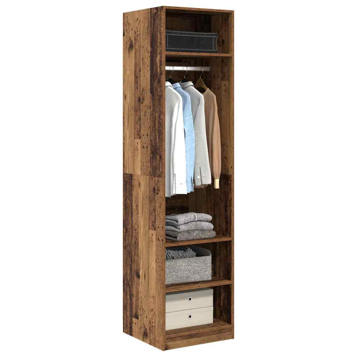 Dulap cu raft Lemn vechi 50 x 50 x 200 cm Lemn compozit - WALTI WALTI