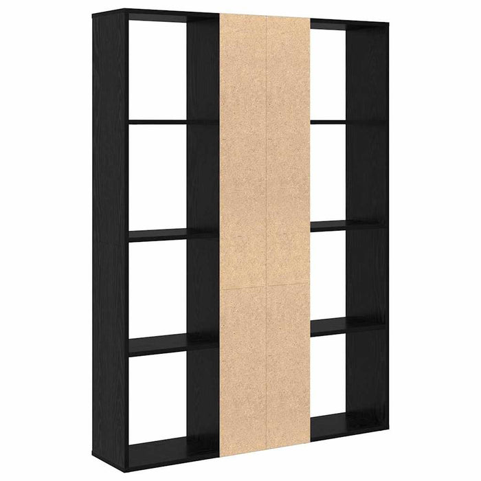 Separator de cameră cu raft Stejar Negru 100 x 24 x 140 cm - WALTI WALTI