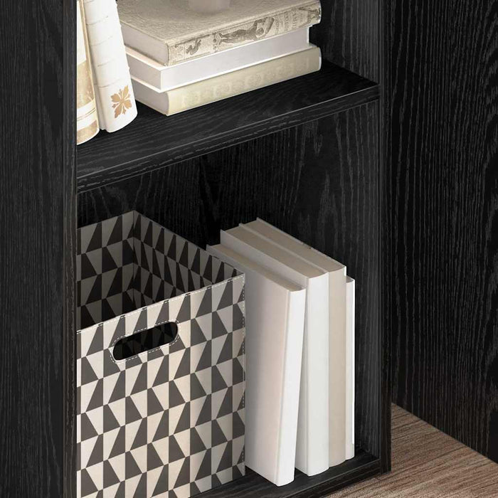 Bibliotecă Stejar negru 40 x 30 x 77 cm Lemn compozit - WALTI WALTI