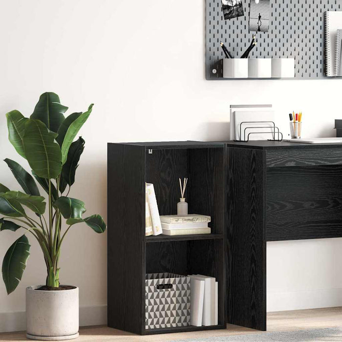 Bibliotecă Stejar negru 40 x 30 x 77 cm Lemn compozit - WALTI WALTI