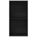 Bibliotecă Stejar negru 40 x 30 x 77 cm Lemn compozit - WALTI WALTI