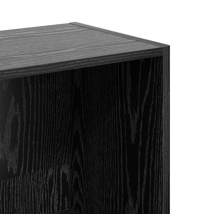 Bibliotecă Stejar negru 40 x 30 x 114 cm Lemn compozit - WALTI WALTI