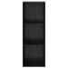 Bibliotecă Stejar negru 40 x 30 x 114 cm Lemn compozit - WALTI WALTI