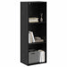 Bibliotecă Stejar negru 40 x 30 x 114 cm Lemn compozit - WALTI WALTI