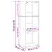 Bibliotecă Stejar negru 40 x 30 x 114 cm Lemn compozit - WALTI WALTI
