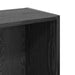 Raft de Cărți Stejar negru 80 x 24 x 76 cm Lemn compozit - WALTI WALTI