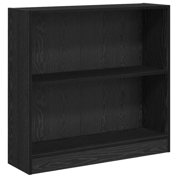Raft de Cărți Stejar negru 80 x 24 x 76 cm Lemn compozit - WALTI WALTI