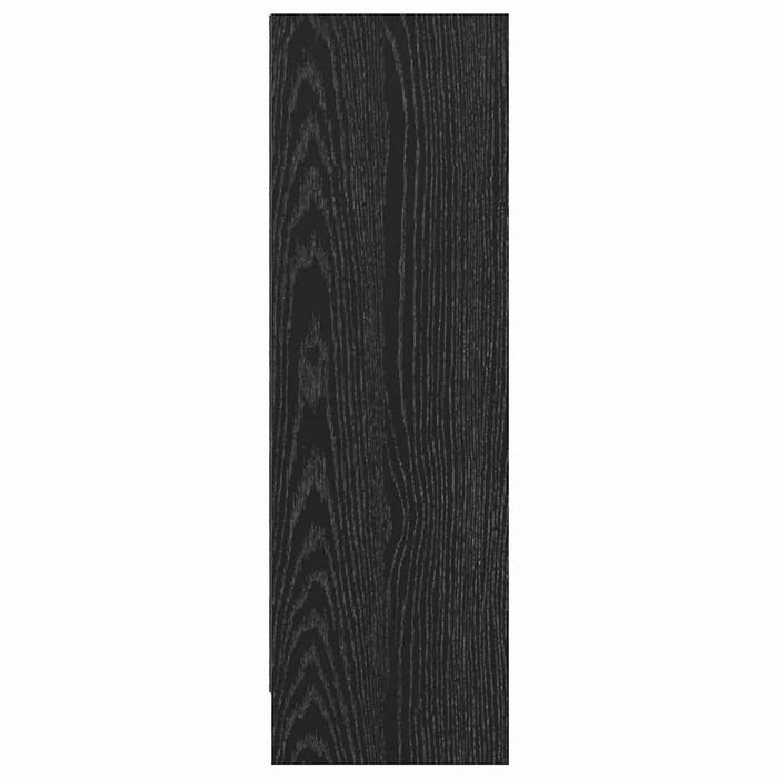 Raft de Cărți Stejar negru 80 x 24 x 76 cm Lemn compozit - WALTI WALTI