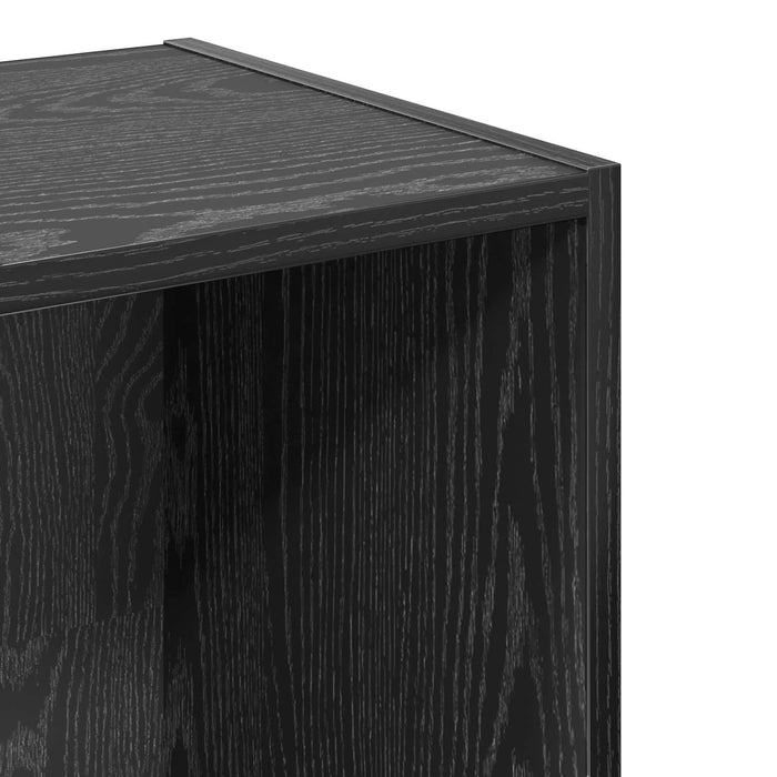 Raft pentru cărți Stejar Negru 40 x 30 x 152 cm Lemn compozit - WALTI WALTI