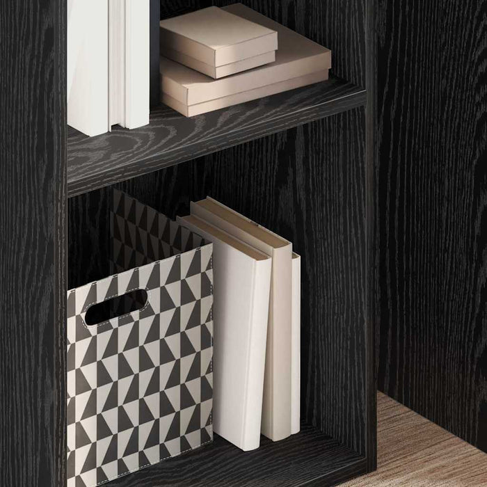 Bibliotecă Stejar negru 40 x 30 x 152 cm Lemn compozit - WALTI WALTI