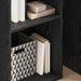 Bibliotecă Stejar negru 40 x 30 x 152 cm Lemn compozit - WALTI WALTI