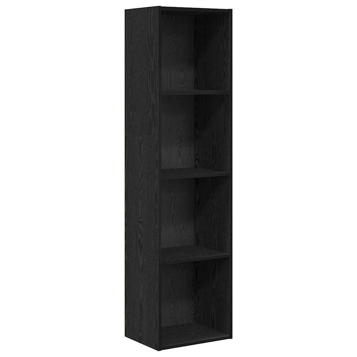 Bibliotecă Stejar negru 40 x 30 x 152 cm Lemn compozit - WALTI WALTI