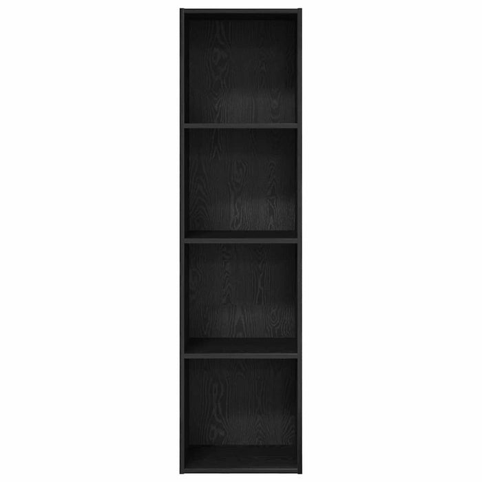 Bibliotecă Stejar negru 40 x 30 x 152 cm Lemn compozit - WALTI WALTI
