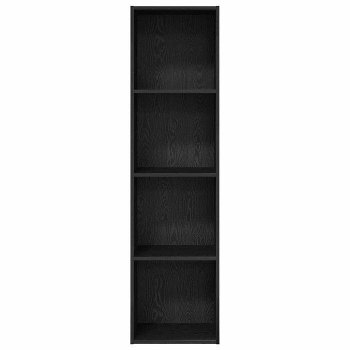 Raft pentru cărți Stejar Negru 40 x 30 x 152 cm Lemn compozit - WALTI WALTI