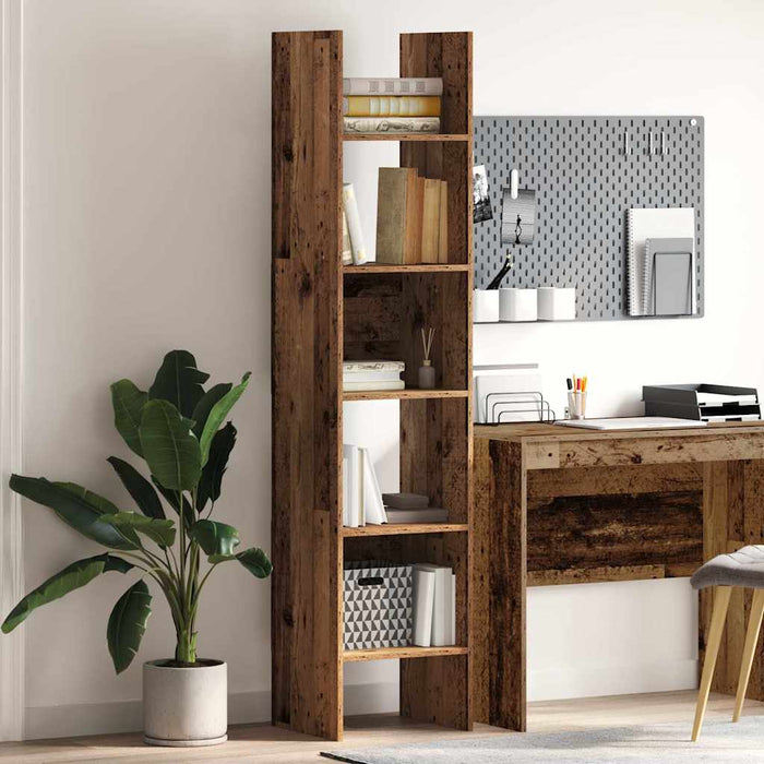 Dulap pentru cărți Lemn vechi 40 x 35 x 180 cm Lemn compozit - WALTI WALTI