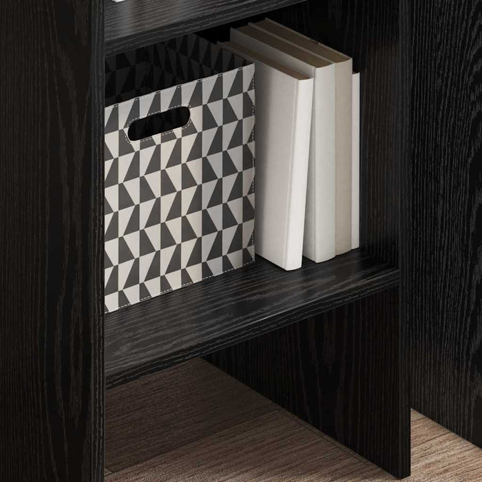 Dulap pentru cărți Stejar Negru 40 x 35 x 180 cm Lemn compozit - WALTI WALTI