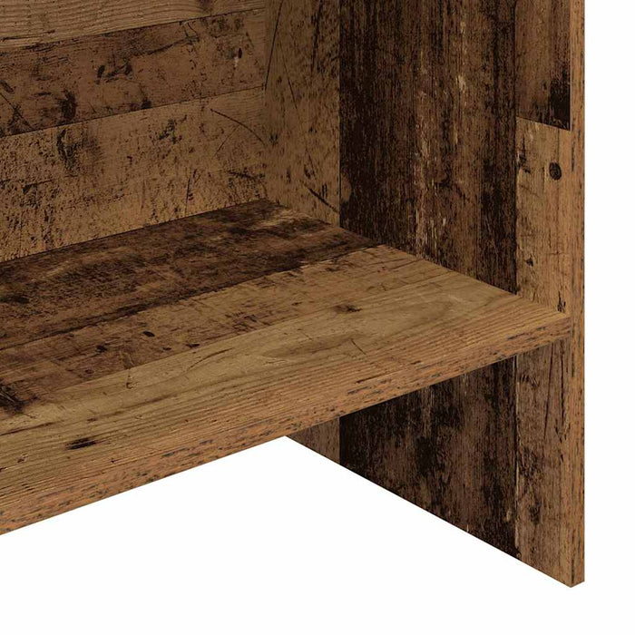 Dulap pentru cărți Lemn vechi 60 x 35 x 180 cm Lemn compozit - WALTI WALTI