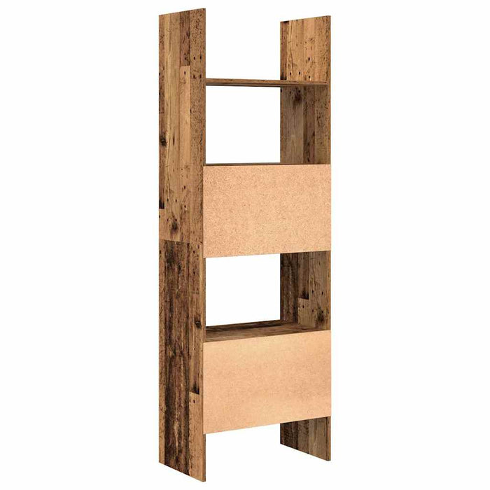 Dulap pentru cărți Lemn vechi 60 x 35 x 180 cm Lemn compozit - WALTI WALTI