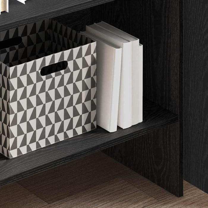 Dulap pentru cărți Stejar Negru 60 x 35 x 180 cm Lemn compozit - WALTI WALTI