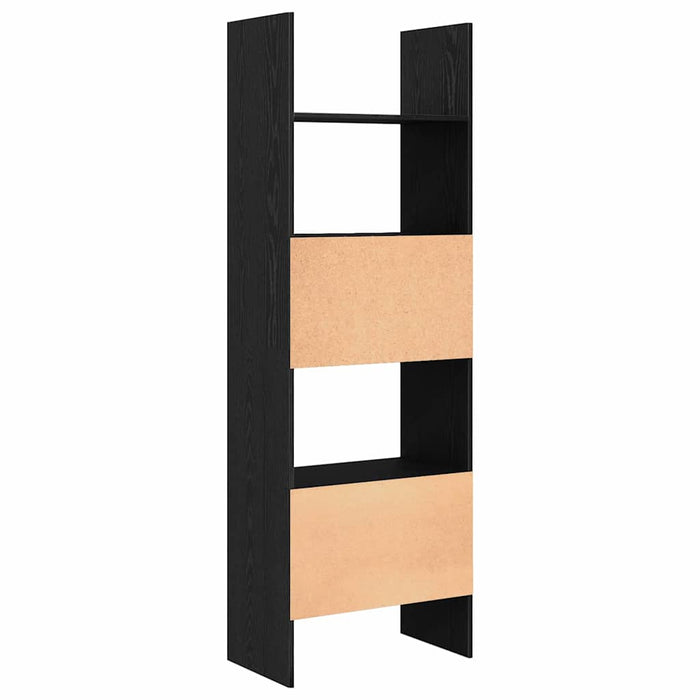 Dulap pentru cărți Stejar Negru 60 x 35 x 180 cm Lemn compozit - WALTI WALTI