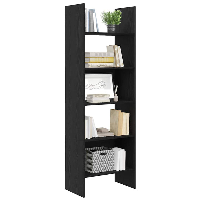 Dulap pentru cărți Stejar Negru 60 x 35 x 180 cm Lemn compozit - WALTI WALTI