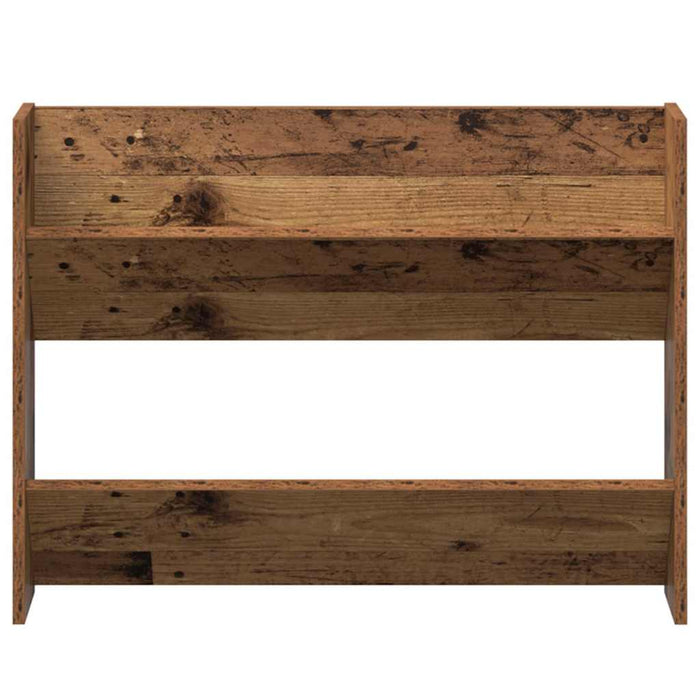 Dulap pentru pantofi cu raft 2 pcs Lemn vechi 80 x 18 x 60 cm - WALTI WALTI