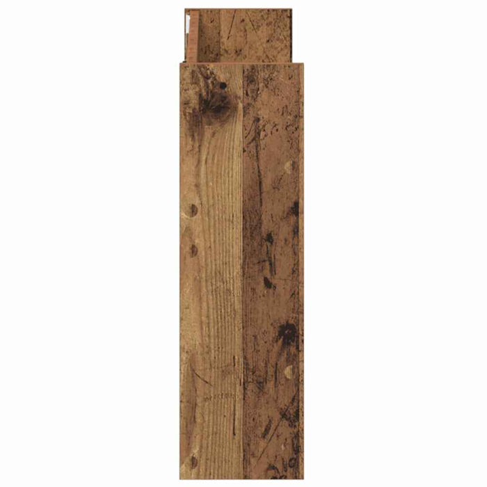 Dulap pentru pantofi cu raft 2 pcs Lemn vechi 80 x 18 x 60 cm - WALTI WALTI