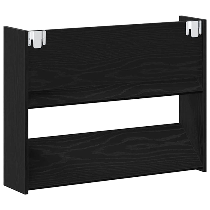 Dulap pentru pantofi Stejar Negru 82 x 18 x 60 cm Lemn compozit - WALTI WALTI