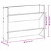 Dulap pentru pantofi Stejar Negru 82 x 18 x 60 cm Lemn compozit - WALTI WALTI