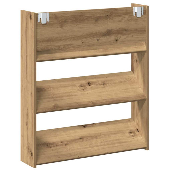 Dulap pentru pantofi 2 pcs Stejar Artizanal 85 x 18 x 90 cm - WALTI WALTI