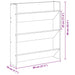 Dulap pentru pantofi 2 pcs Stejar Artizanal 85 x 18 x 90 cm - WALTI WALTI