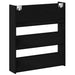 Dulap pentru pantofi cu raft 2 pcs Stejar Negru 86 x 18 x 90 cm - WALTI WALTI
