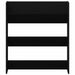 Dulap pentru pantofi cu raft 2 pcs Stejar Negru 86 x 18 x 90 cm - WALTI WALTI