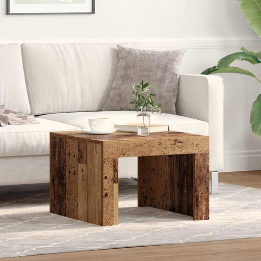 Masă de cafea Lemn vechi 50 x 50 x 35 cm Lemn compozit - WALTI WALTI