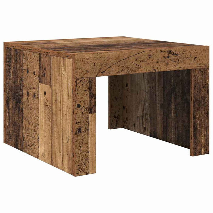 Masă de cafea Lemn vechi 50 x 50 x 35 cm Lemn compozit - WALTI WALTI