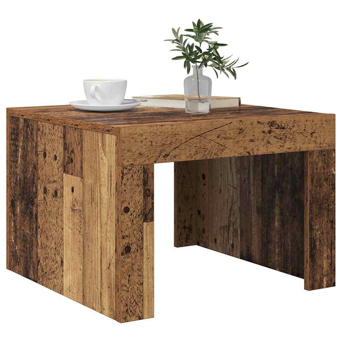 Masă de cafea Lemn vechi 50 x 50 x 35 cm Lemn compozit - WALTI WALTI