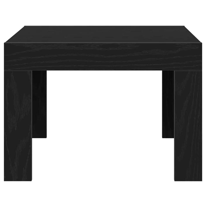 Masă de cafea Stejar Negru 50 x 50 x 35 cm Lemn compozit - WALTI WALTI