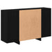 Bufet Stejar Negru 120 x 30 x 75 cm Lemn compozit - WALTI WALTI