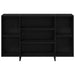 Bufet Stejar Negru 120 x 30 x 75 cm Lemn compozit - WALTI WALTI
