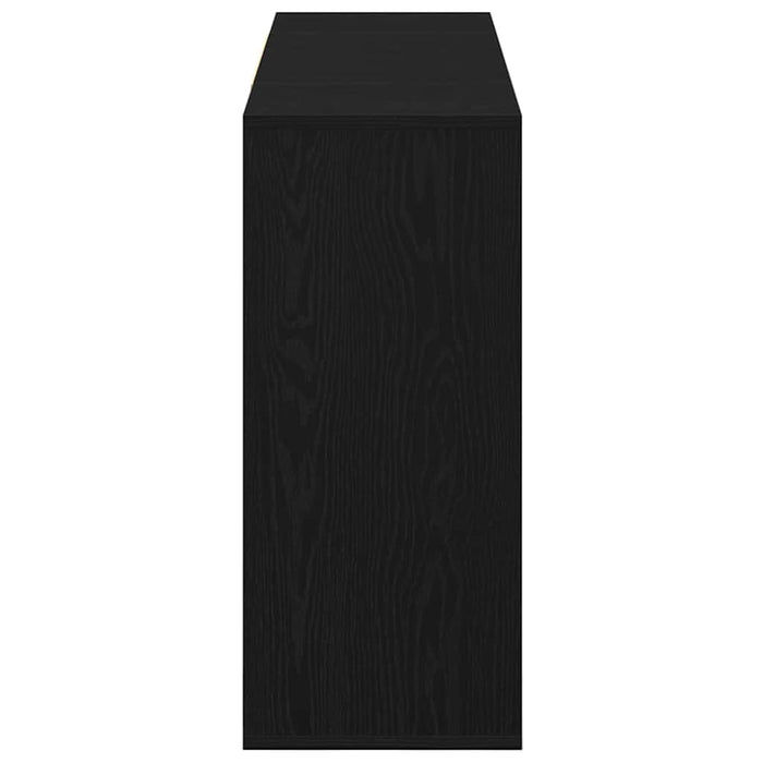 Bufet Stejar Negru 120 x 30 x 75 cm Lemn compozit - WALTI WALTI